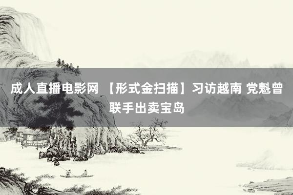 成人直播电影网 【形式金扫描】习访越南 党魁曾联手出卖宝岛