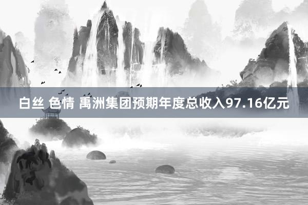 白丝 色情 禹洲集团预期年度总收入97.16亿元